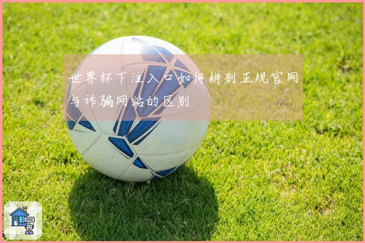 世界杯下注入口如何辨别正规官网与诈骗网站的区别