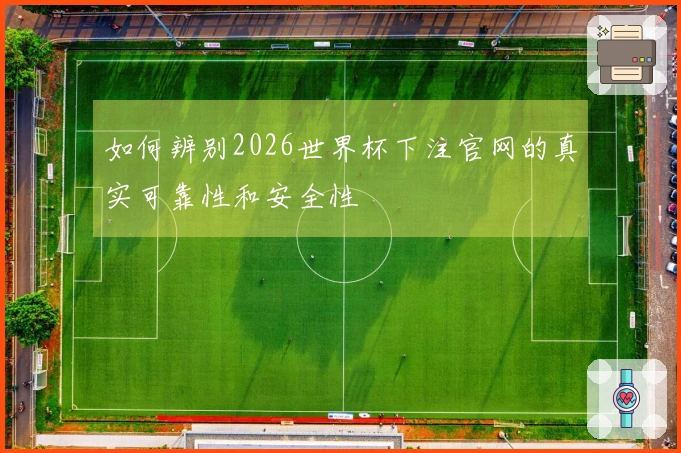 如何辨别2026世界杯下注官网的真实可靠性和安全性