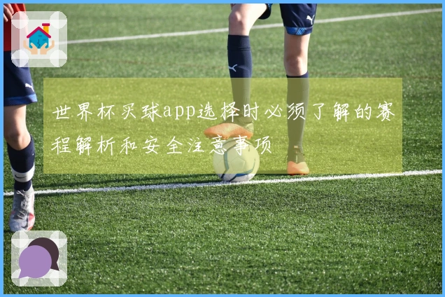 世界杯买球app选择时必须了解的赛程解析和安全注意事项
