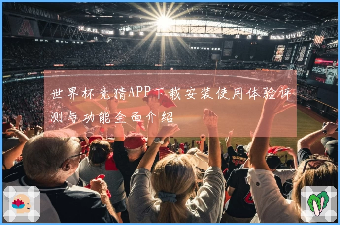 世界杯竞猜APP下载安装使用体验评测与功能全面介绍