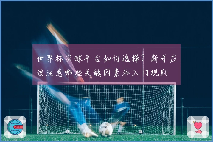 世界杯买球平台如何选择？新手应该注意哪些关键因素和入门规则